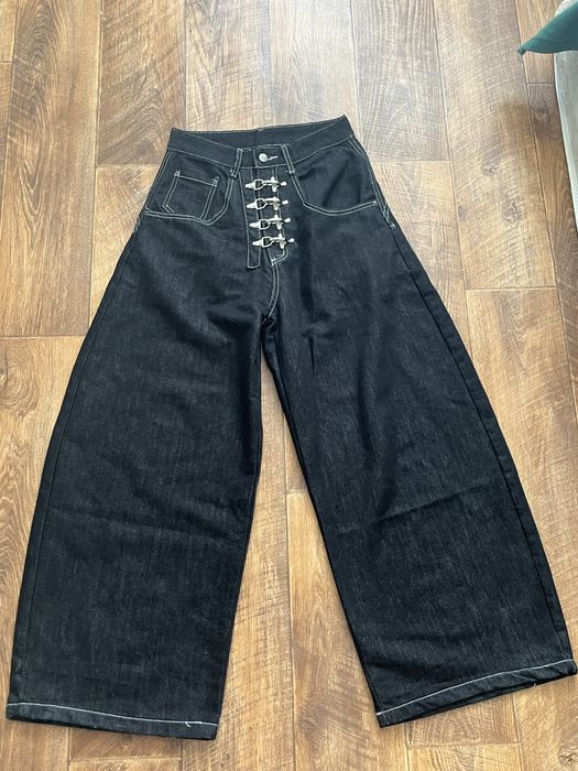 джинсы черные размер M