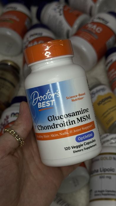 Глюкозамин Хондроитин с MSM. 120, 240 и 360 капсул В НАЛИЧИИ