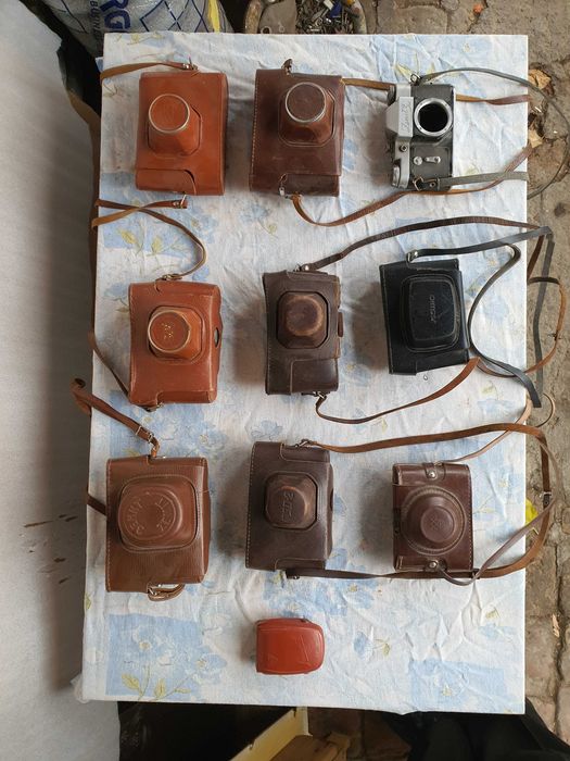 Фотоаппараты СССР ретро винтаж