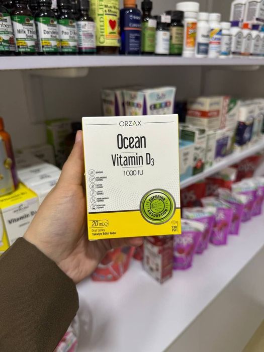 Amerika va turkiya vitamin D3lari