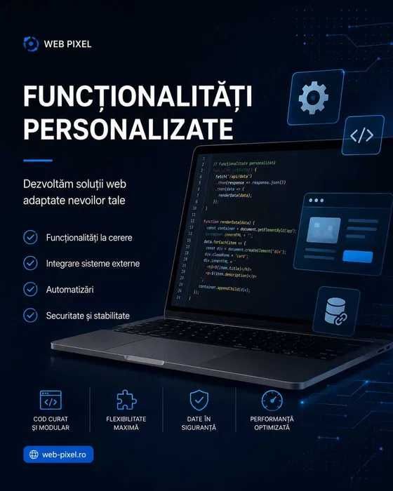 Creare Site Web & Magazin Online Profesional | Website de Prezentare
