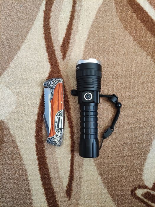 сгъваем инструмент + мощен фенер