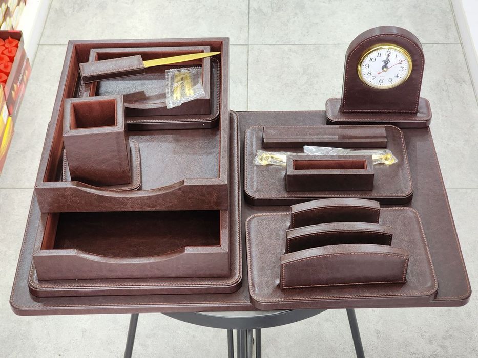 Люксовые подарки для мужчин Набор настольных принадлежностей из 8 пред