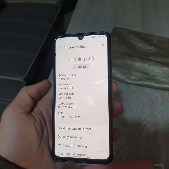 A90 5G sotiladi arzon narxda