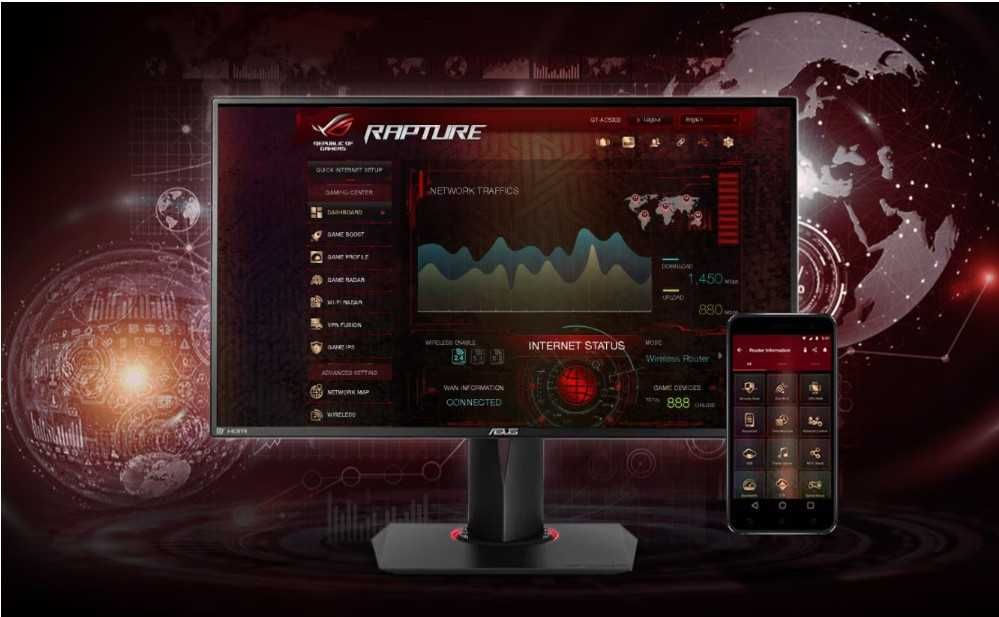 Router wireless Asus ROG Rapture GT-AC5300