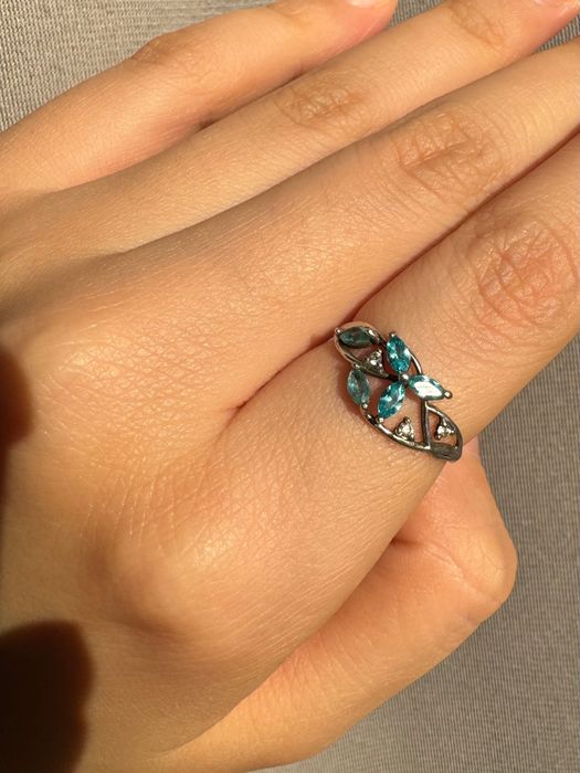 Кольцо серебряное 925 пробы