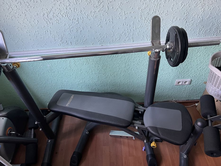 Штанга с лежаком