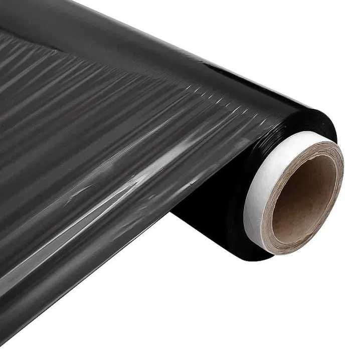 Стреч фолио черно и безцветно 23 мкр. /  2.000 кг, 3.200 кг