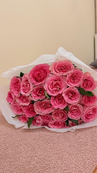 Свежые розый……..