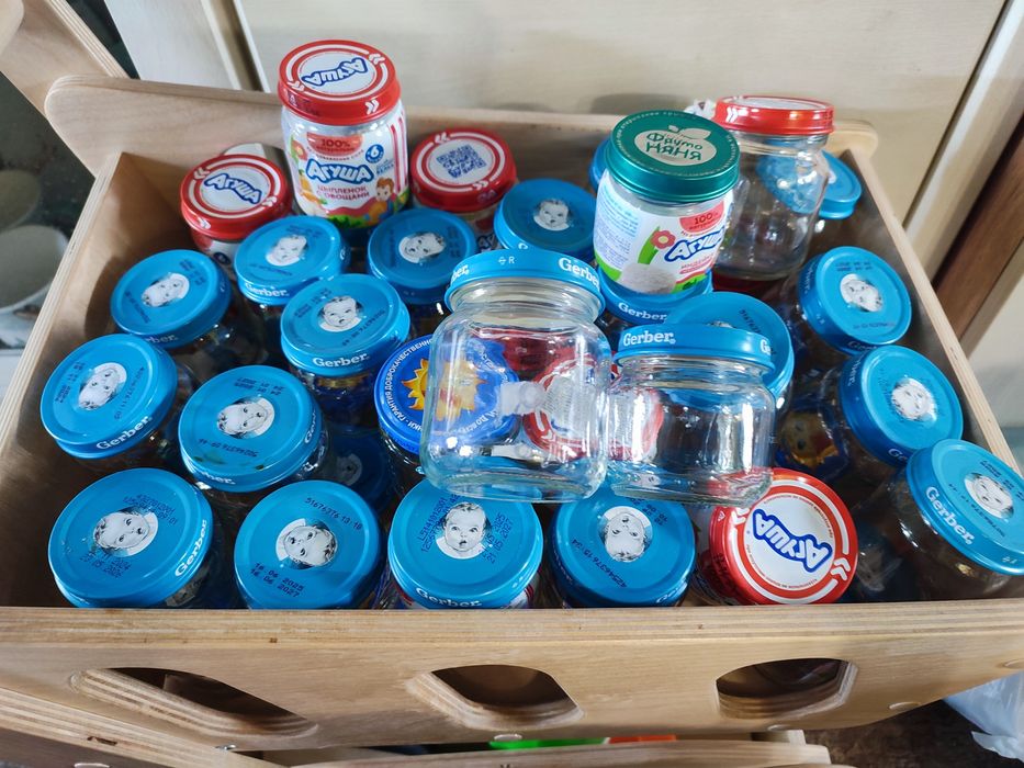 Банки от детского питания