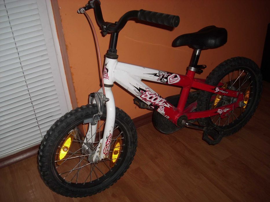 SCOTT 16 ″ USA Детски велосипед,колело със спомагателни колела.Промо!