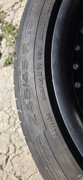 VW, MERCEDES KESKIN със летни гуми 245/45/19 8,5J×19 ET40 5×112