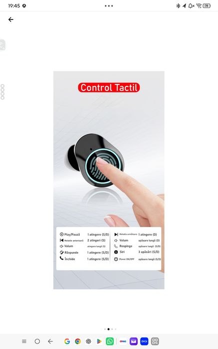 Casti bluetooth wireless