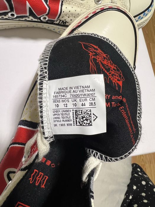 Converse x Tom & Jerry CT70 HI  US 10 канвас (текстиль)  оригинал
