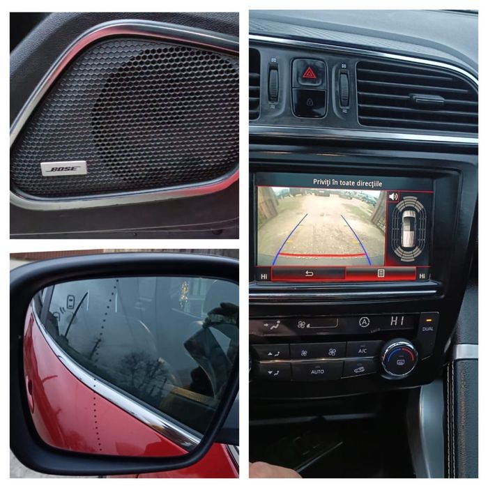 Renault Kadjar Bose / 1.5 dCi / Euro 6 / Pano / Led / Navi / Piele / Park assist / keyless Go / Entry / Line / Side