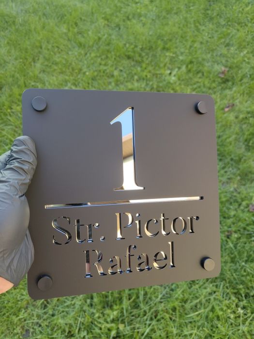 Placuta numar casa, Numere case personalizate, Placute stradale