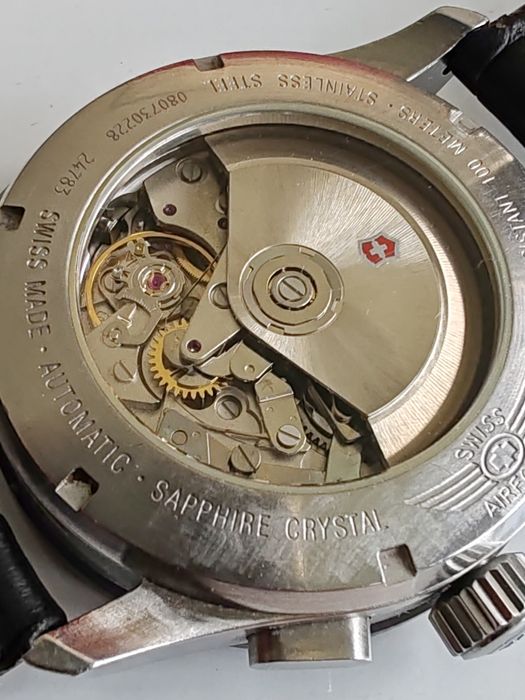 Ceas Victorinox Swiss Army Automatic Chronograph 45 mm Funcționează Impecabil!