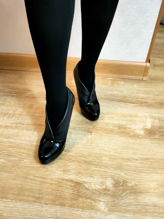 Ботильоны осень черные р.37