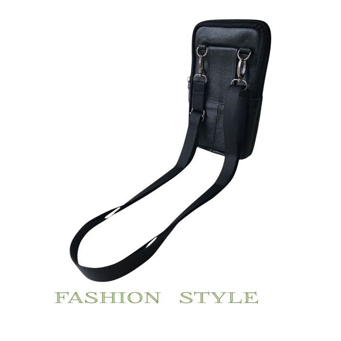 Мъжка чанта от естествена кожа