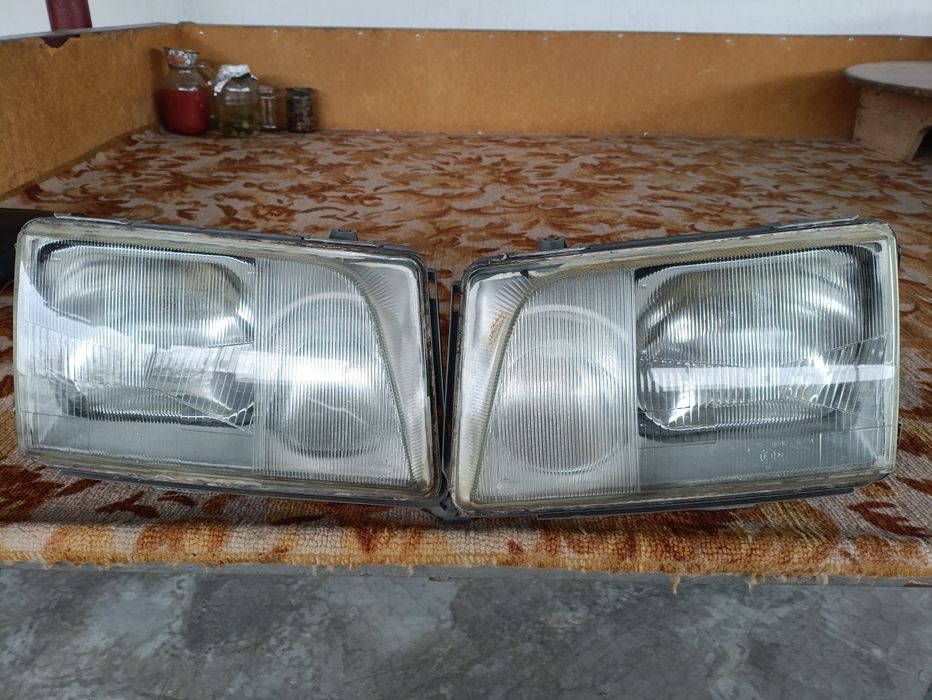 Передние фары W124 ешка