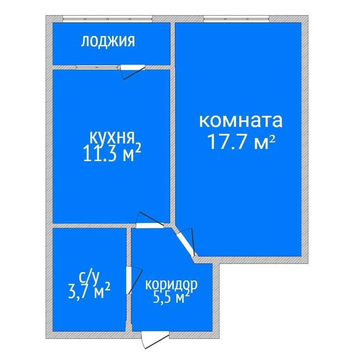 Продажа 1-комнатной квартиры