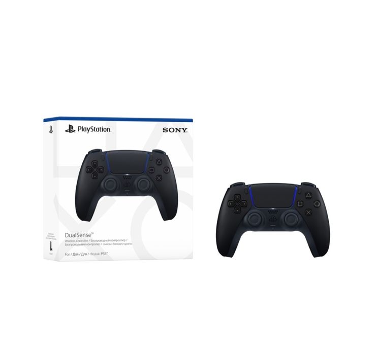 Джойстик PS5 DualSense Controller Midnight Black, White