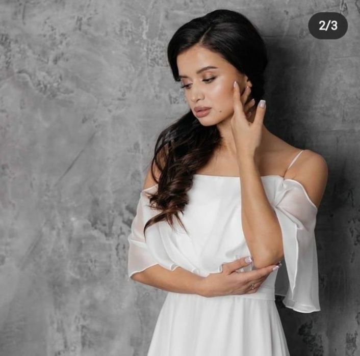 Нежное вечернее платье