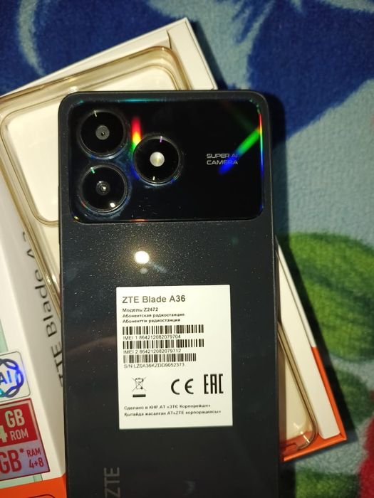 ZTE blade A 36 идеал