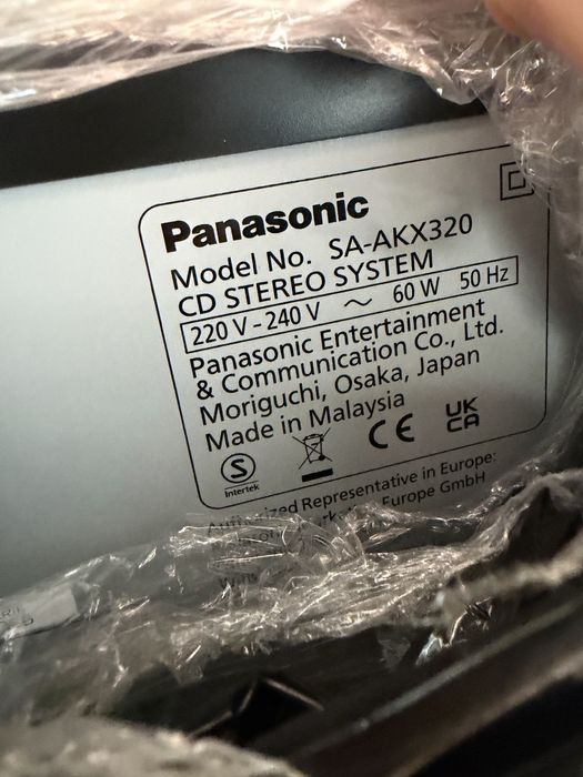 Panasonic CD Stereo System