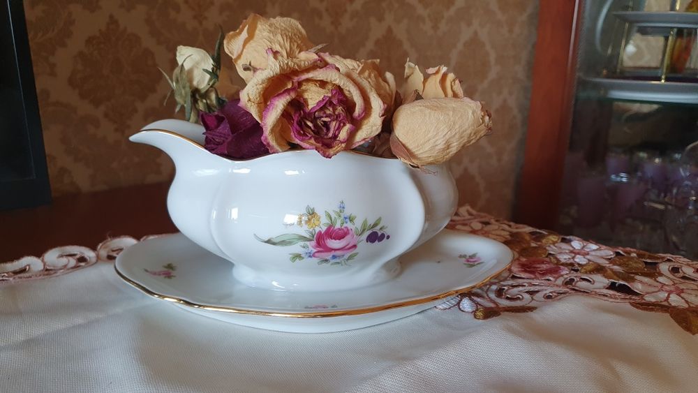 Предметы сервиза Мейсенский букет