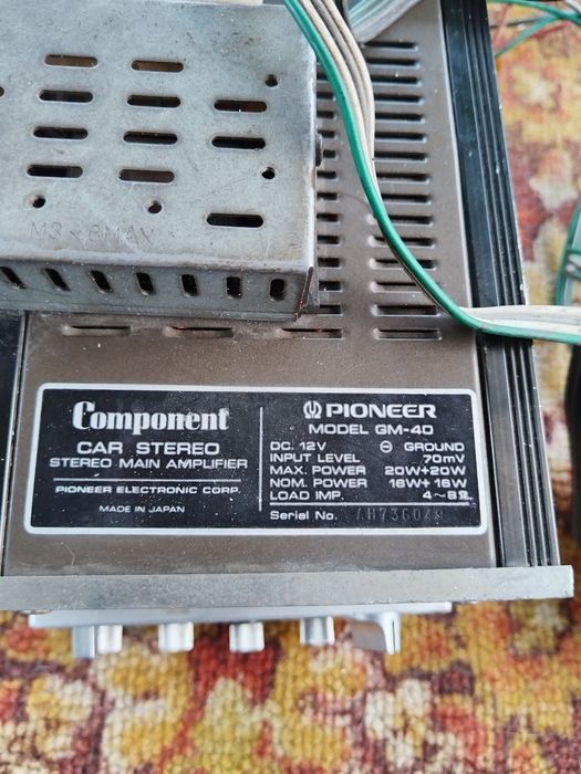 Магнитола пионер ретро