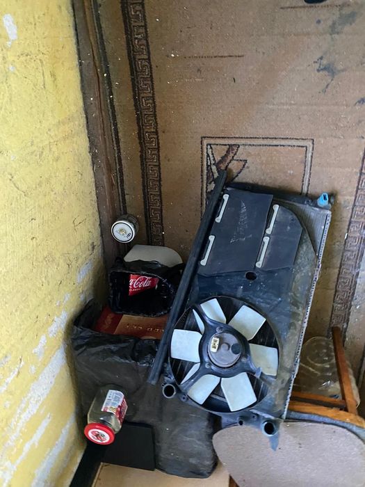 Радиатор с вентилятором audi B4