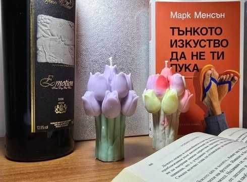 Натурални соеви свещи