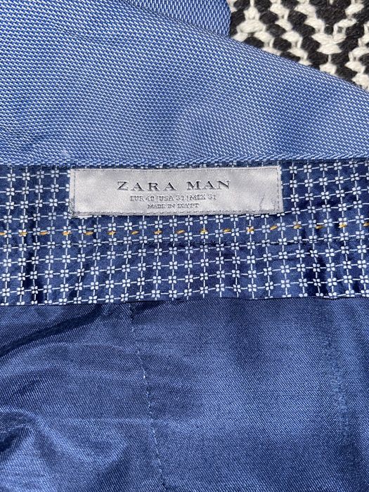 Costum bleu Zara de bărbați