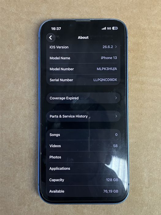 Iphone 13 Blue 100% батерия