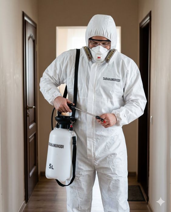 Если завелись тараканы, обработаем квартиру