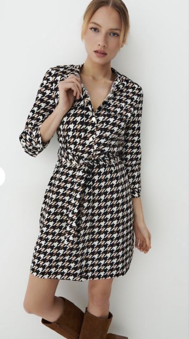 Елегантна рокля риза Mohito