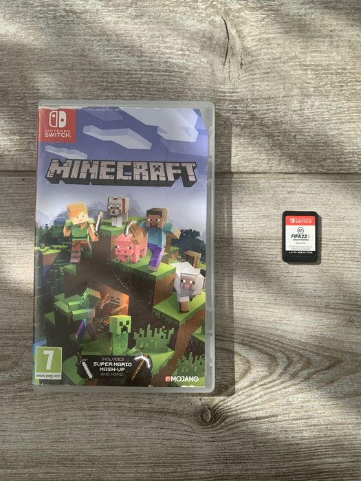 Jocuri Nintendo Switch (FIFA 23 Si Minecraft)