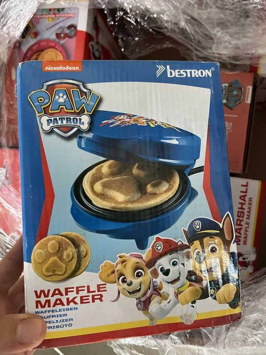 Мини гофретник PAW Patrol Bestron – лапичка, червен, син, розов