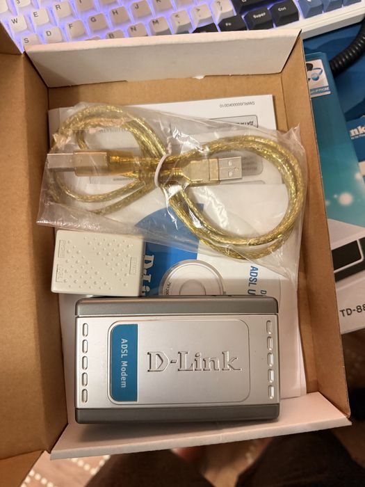 Продам adsl modem d-link dsl-200