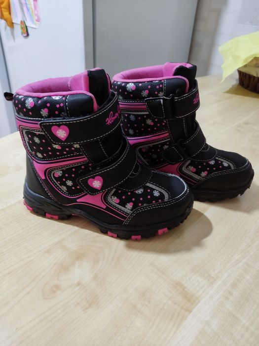Сапожки зимние на девочку