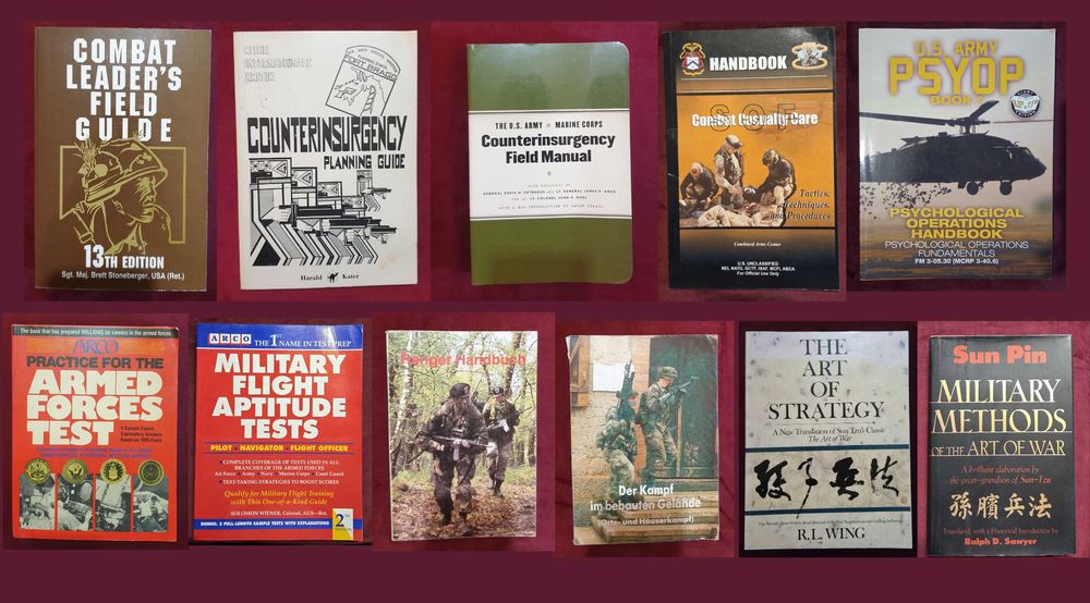 Военно обучение, стратегии, тактики - 11 книги