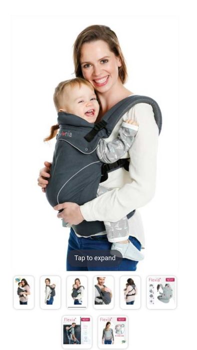 Babylonia Flexia Ергономична раница 0-4г