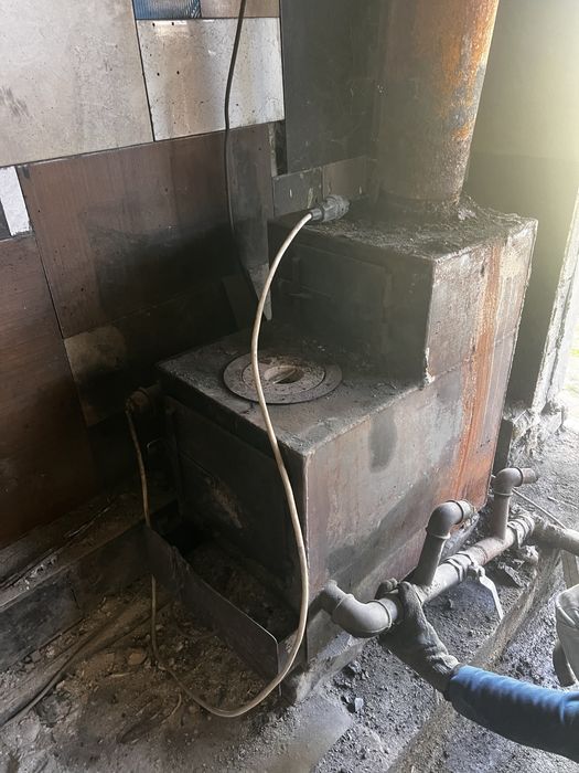 Печь на твёрдом топливе