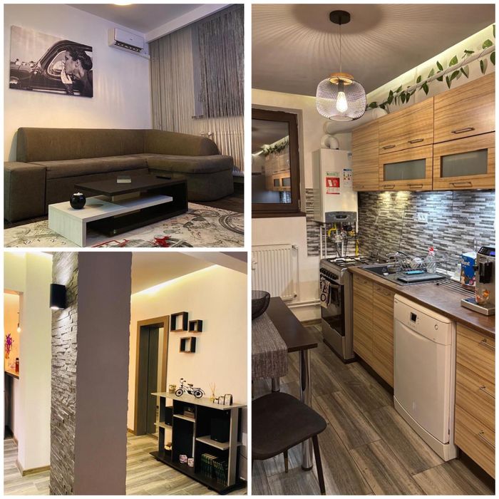 ULTRACENTRAL! Inchiriez apartament 2 camere situat in inima Craiovei, complet renovat, mobilat si utilat, centrala termica,  disponibil imediat
