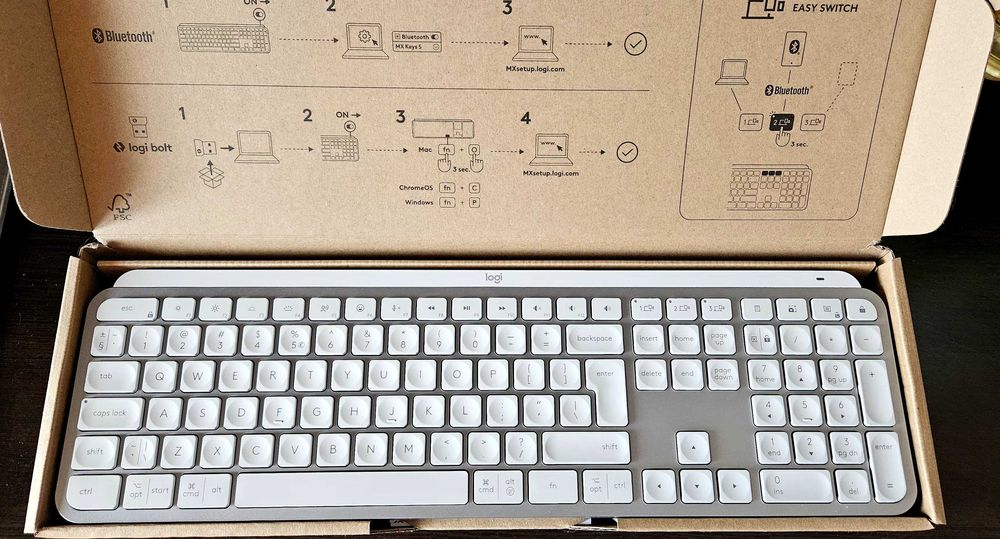 Mx keys s white бяла.