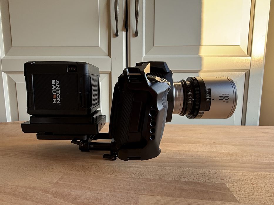 Blazar Remus obiectiv anamorfic 35mm f1.6 Canon EF + Blackmagic 6k pro kit