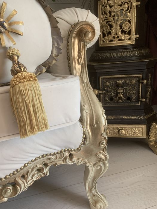 Set canapea  si fotolii silik baroc