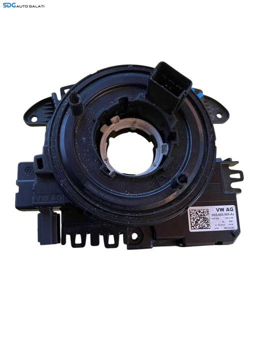 Spira Spirala Panglica Banda Volan Volkswagen Tiguan 2012 - 2018 Cod 5K0953569AJ [B3743]