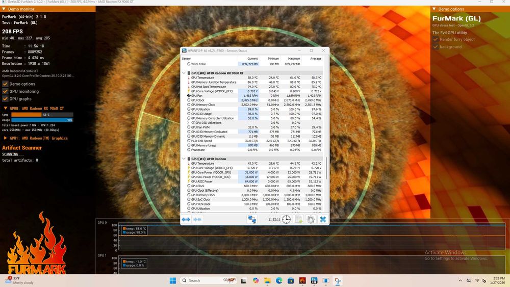 PC Gaming Ryzen 7 7800X3D RX 9060 XT 16GB
